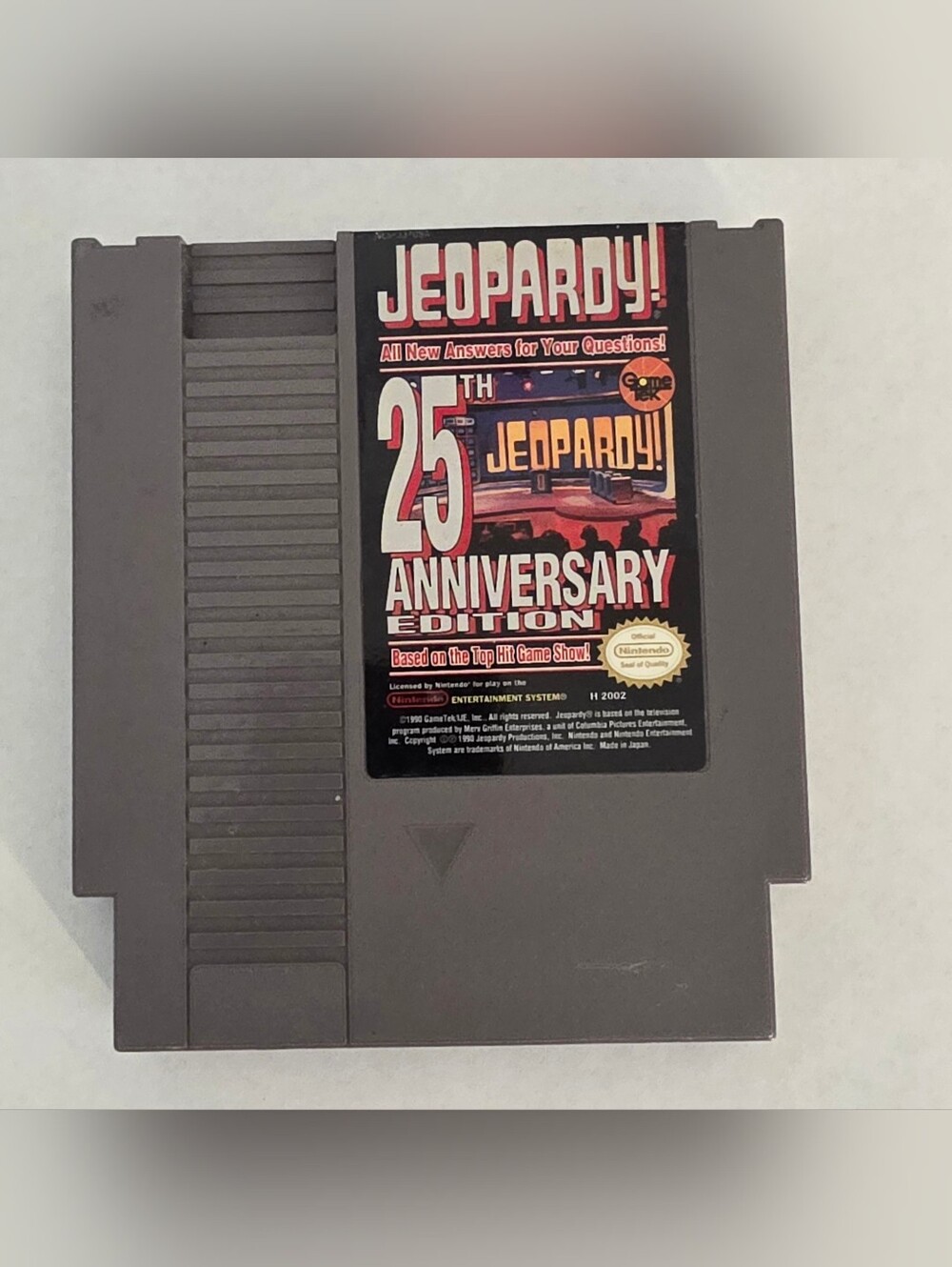 Jeopardy -- 25th Anniversary Edition (Nintendo Entertainment System, 1990)